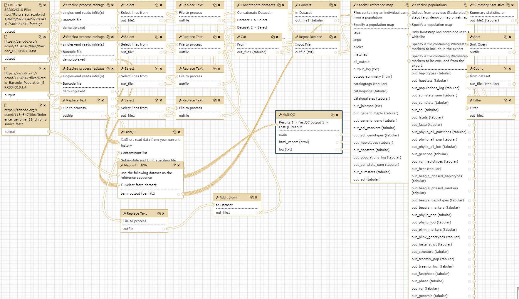 Ref based tutorial workflow. 