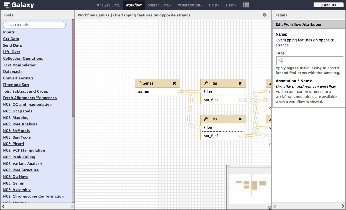 Workflow Editor. 