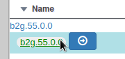 very zoomed screenshot showing clicking on the transcript below the gene to open the mRNA info.