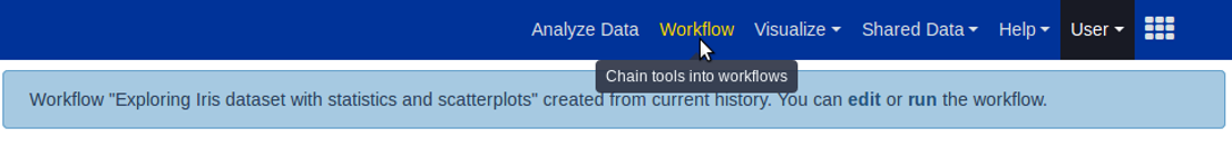 `Where workflows go` list. 