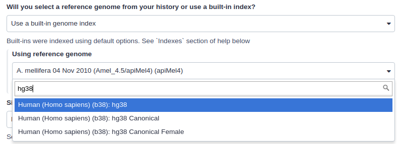 Cached genome. 