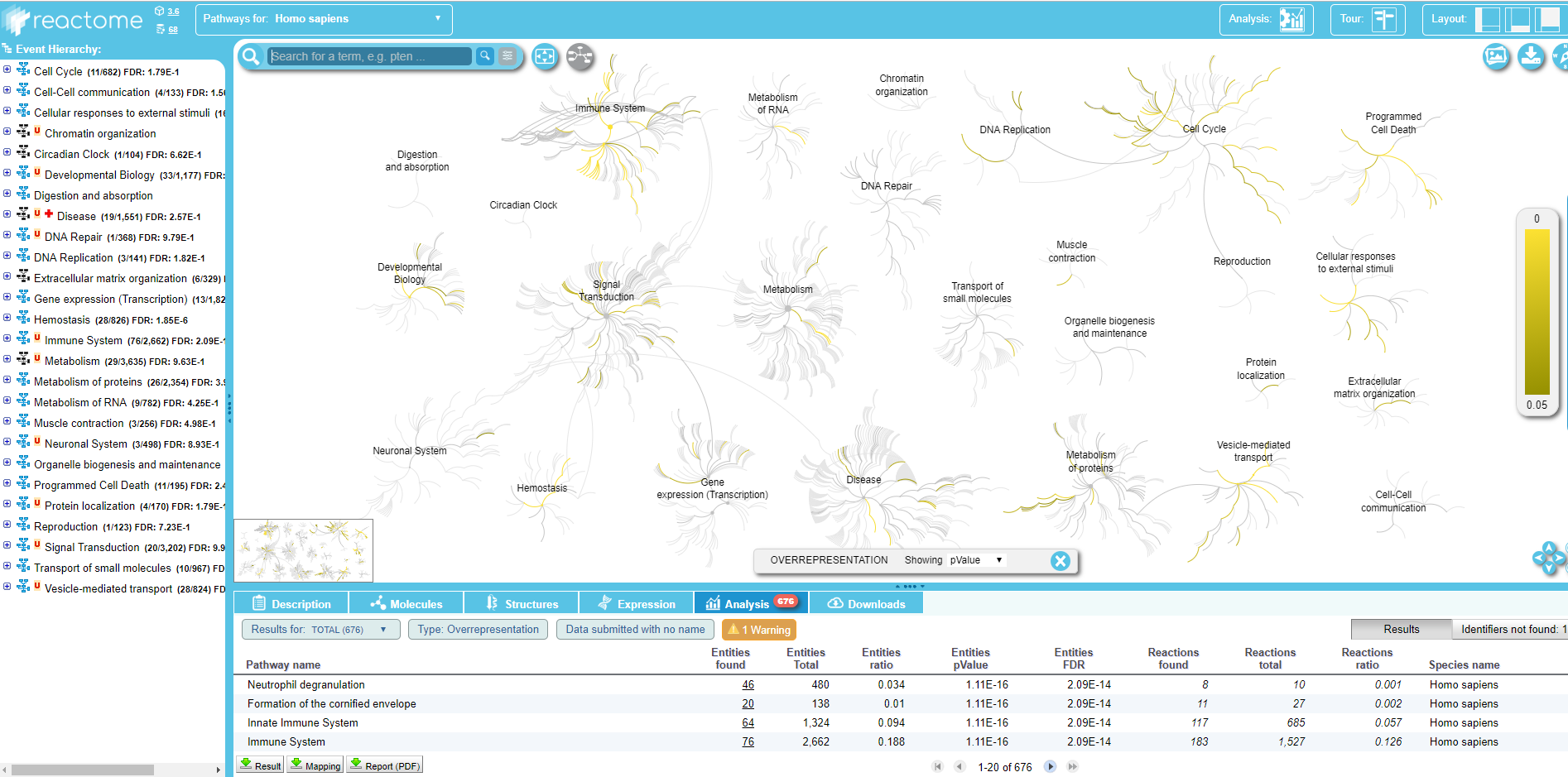 the mapping of your IDs on the database. 