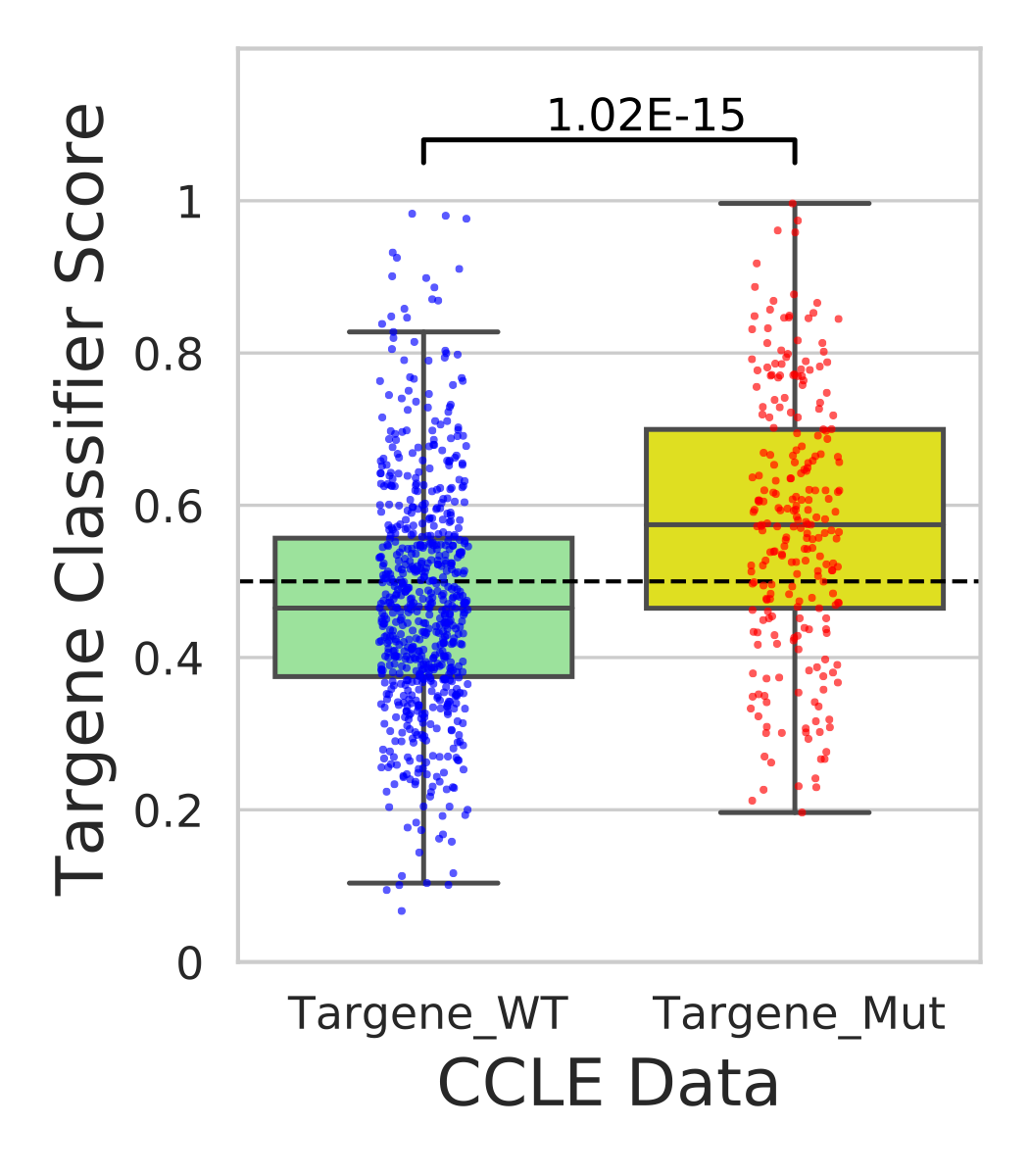 CCLE_targene_celline_classification. 