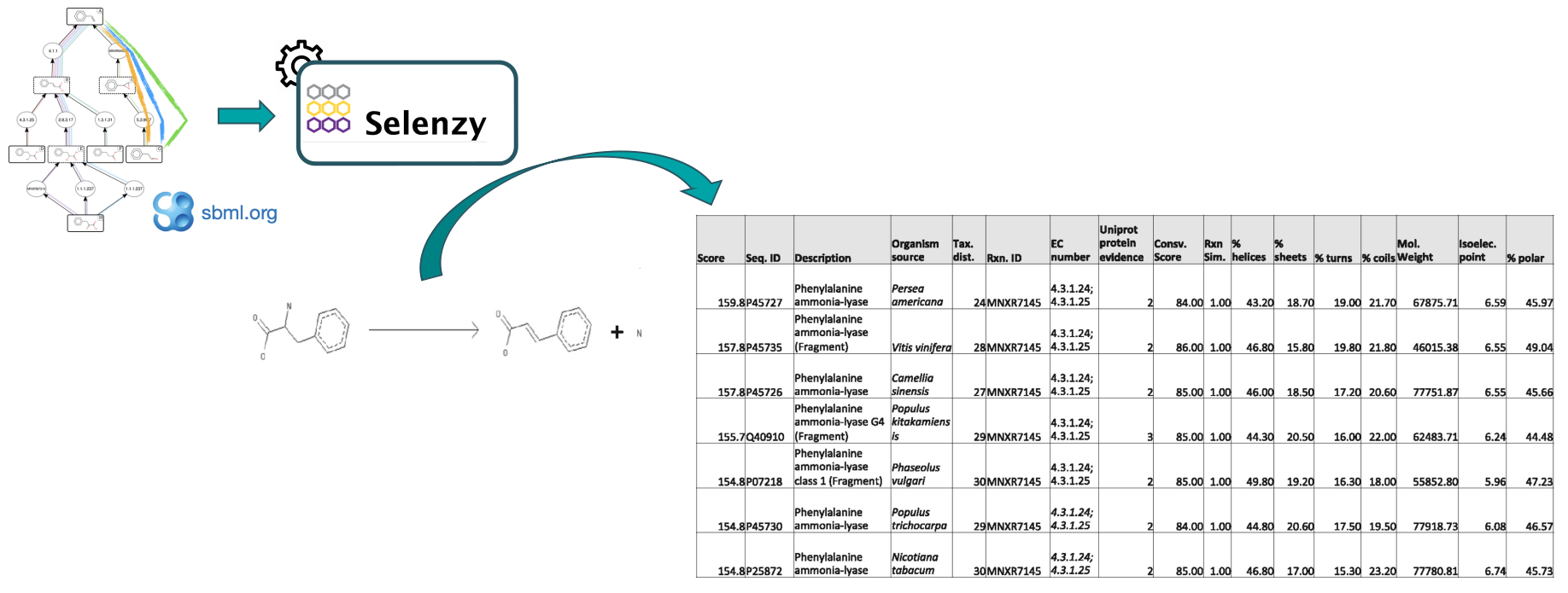 Selenzyme Results. 