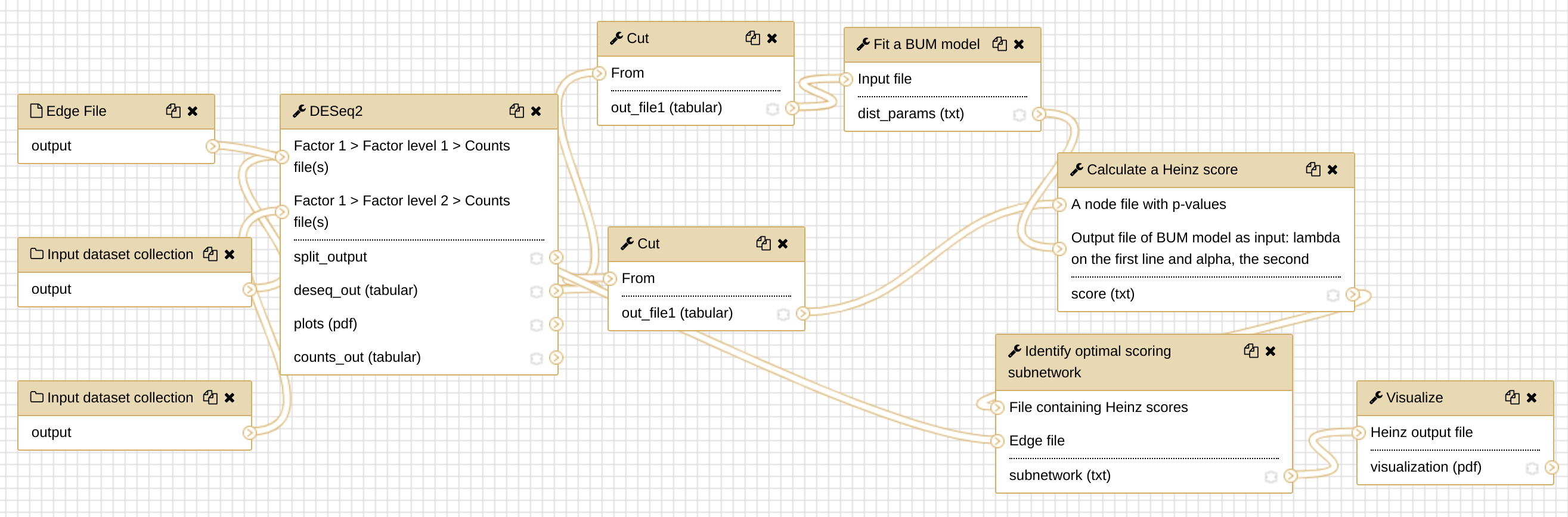 Heinz workflow. 