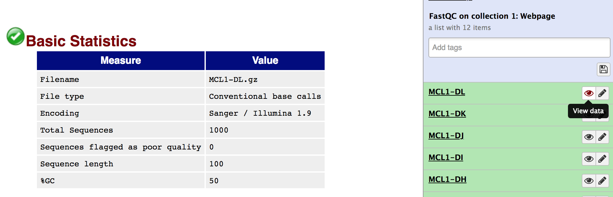 FastQC Webpage. 